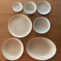 白いお皿　いろいろ　差し上げます！　