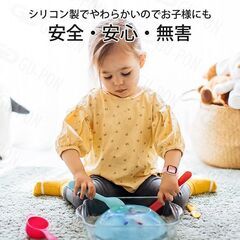 【新品・未使用】こども用スマートウォッチ（パープル）の画像