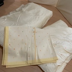 【保育園のお昼寝布団に】赤ちゃんの城布団セット