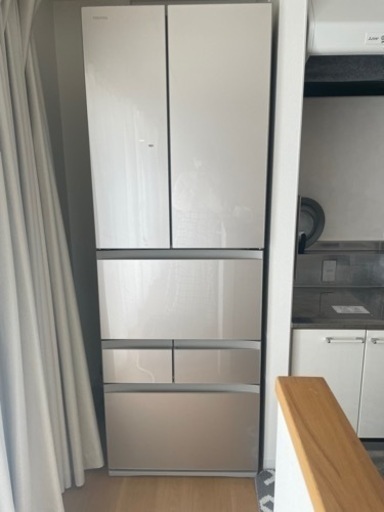 【美品】東芝ノンフロン冷蔵庫2018年製GR-P510FD(EC)