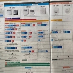 定価5万円美品　少人数用　食洗機　パナソニック　Panasonic食器洗い乾燥機　分岐水栓付きの画像