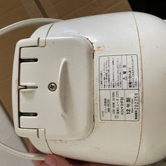 炊飯器　無料譲ります