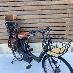 YAMAHA 電動アシスト自転車 前後バスケット付き YAMAHA PAS Kiss 前バスケット仕様❣️