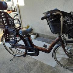 中古　電動自転車　3人乗り