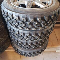値下げしました！MT14 155/65R13 フルピン　3~4ミ...
