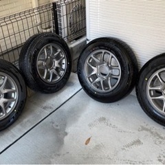 【お値下げしました】新型 ジムニー jb64 純正タイヤホイール...