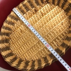 籠　オーバル形の画像