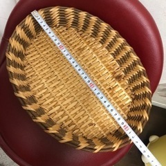 籠　オーバル形の画像