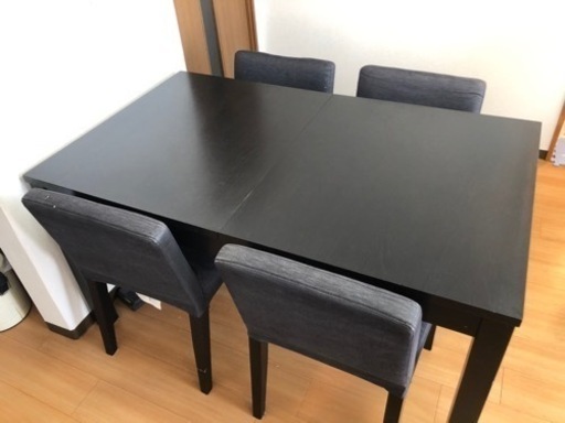 【取引中】IKEA ダイニング 5点セット