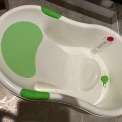 ベビーバス&温度計お譲りします。の画像