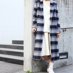 アダムエロペ  ウールコートの画像