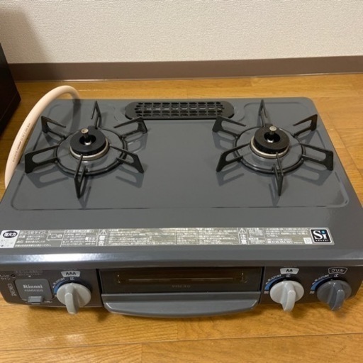 2口 ガスコンロ 都市ガス リンナイ製