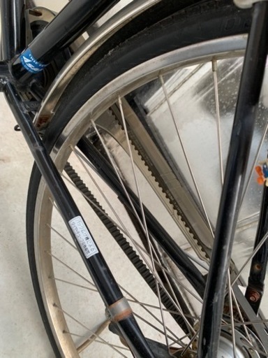 27インチ　ベルト式　中古自転車　メーカーSOGO