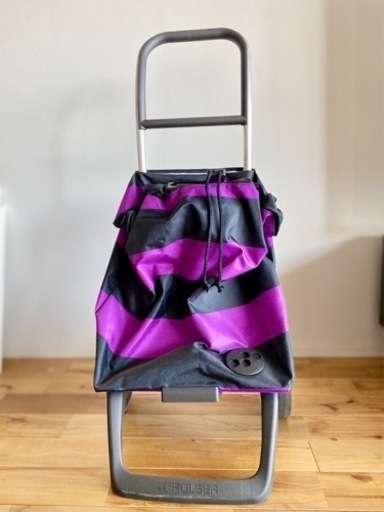 美品・オシャレショッピングカート。