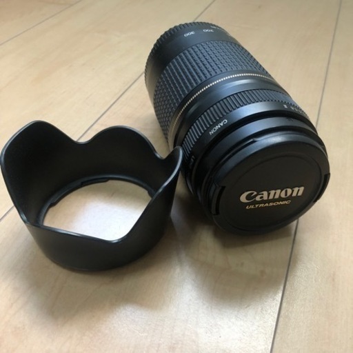 望遠レンズ☆キャノン　Canon EF75-300 卒業式や入学式に大活躍！