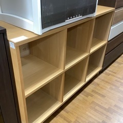 無印良品 スタッキングシェルフ 2×3列 ナチュラル