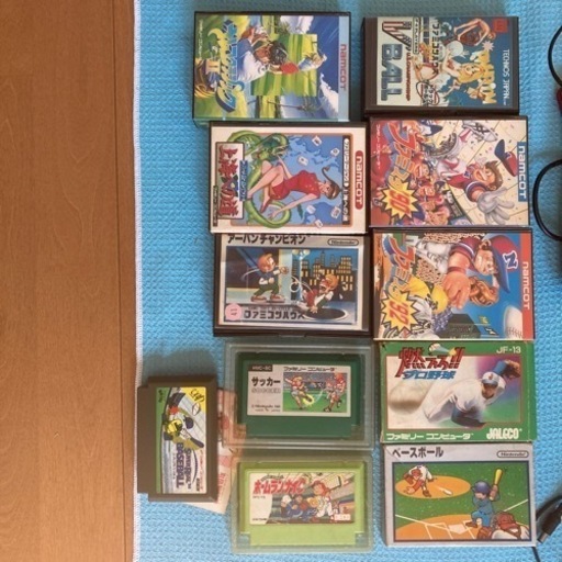 【取引中】懐かしのファミコン本体とソフト11本