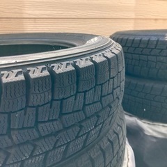 スタッドレスタイヤ　軽自動車用　4本セット　バリ溝　美品　(155/65R14)