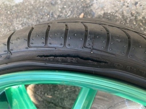 タイヤ ホイール4本セット ジャンク品