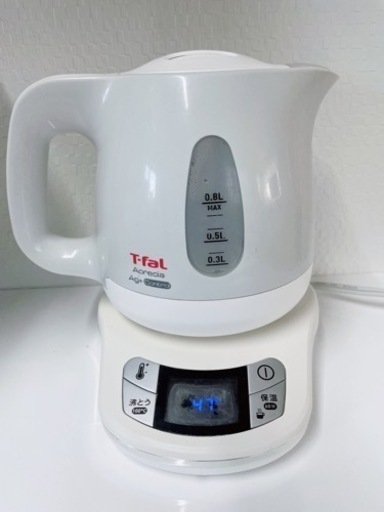 新生活に★ティファール　保温機能付き電気ケトル