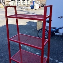 ★中古美品★IKEA LERBERG レールベリ シェルフユニット シェルフ 棚の画像