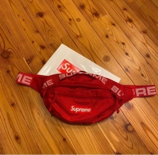 supremeウエストバッグ