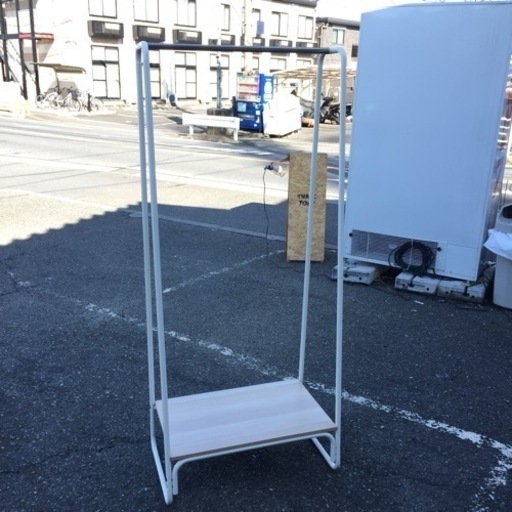 ★使用期間短く美品です！★ハンガーラック ワードローブ