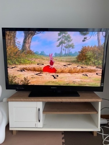 SONY テレビ 40v テレビ台セット