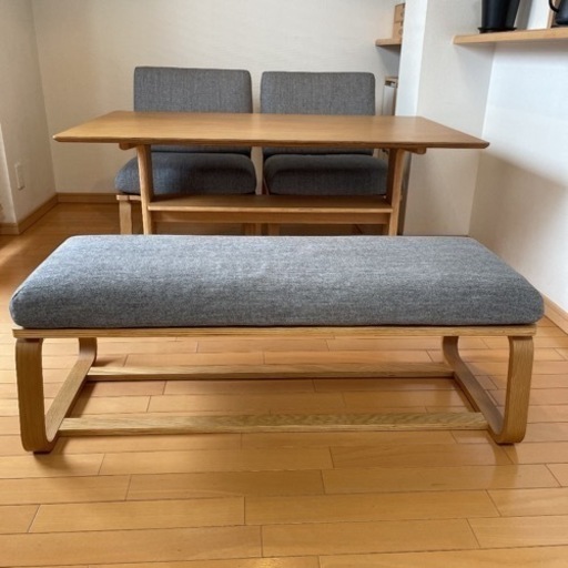 無印良品　リビングでもダイニングでもシリーズ　オーク材