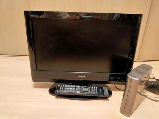 液晶テレビ 外付けHDD のセット