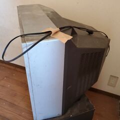ブラウン管テレビあげます