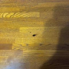 ダイニングテーブル　自作の画像