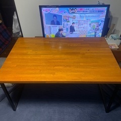ダイニングテーブル　自作の画像