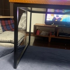 ダイニングテーブル　自作の画像