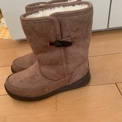 モコモコブーツ　21㎝の画像