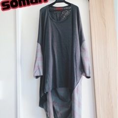 【sold】新品！ソマリ　変形ワンピース　チュニック