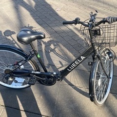 折りたたみ自転車 26インチ シマノ製6段変速 シティサイクル