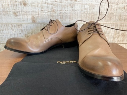 【愛品館江戸川店】PADRONE プレーントゥシューズ ② ID107-046230-007