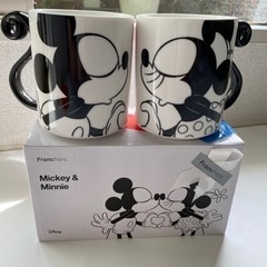ミッキー&ミニーペアカップ