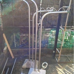 【決定】【2月14日取りに来れる方限定】物干し竿台