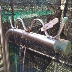 【決定】【2月14日取りに来れる方限定】物干し竿台の画像