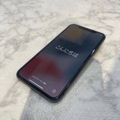 美品❗iPhone X 64G バッテリー スペースグレイ色 バ...