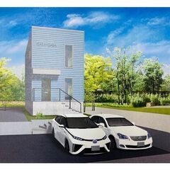 札幌白石区　無料駐車場2台付の4LDK新築戸建　　