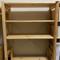 無印良品　パイン材ユニットシェルフ