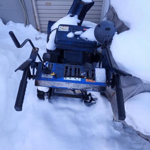 除雪機、YAMAHA　きまりました。