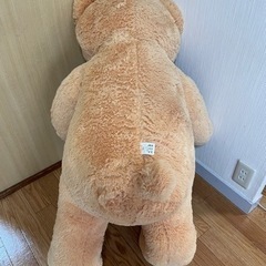 大きなくまのぬいぐるみの画像