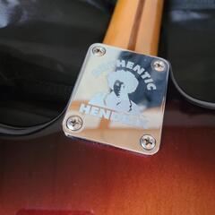 超美品　Fender Jimi Hendrix ストラトキャスター　リバースヘッド　3トーンサンバースト　アンプなどオマケ付きの画像