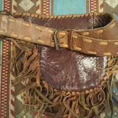 本革ｳｪｽﾄﾊﾞｯｸﾞ、ﾒﾃﾞｨｽﾝﾊﾞｯｸﾞ ｱﾒﾘｶﾝの画像