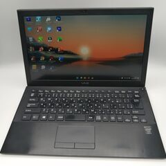 Vaioノートパソコン i5（中古）4GBのメモリ、SSD128GB, 13.3画面、Intel HD Graphics 5500、Windows11, Office2021, Photoshop2021, Illustrator2021,Corel2021,FilmoraX等.Ken127