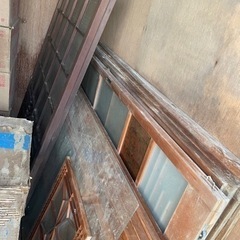 昔の家引き戸値下げDIY古民家の画像